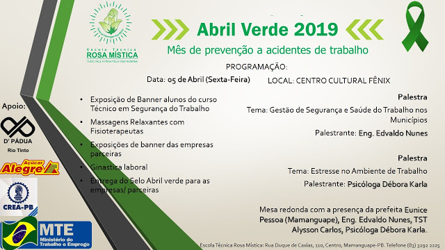 Abril Verde 2019 em Mamanguape PB