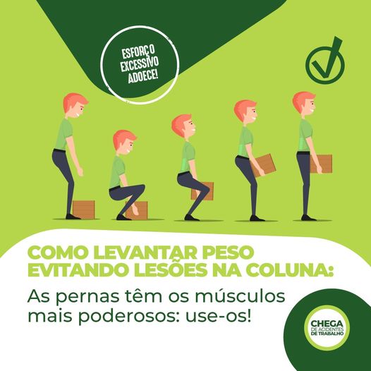 Esforço Excessivo Adoece!