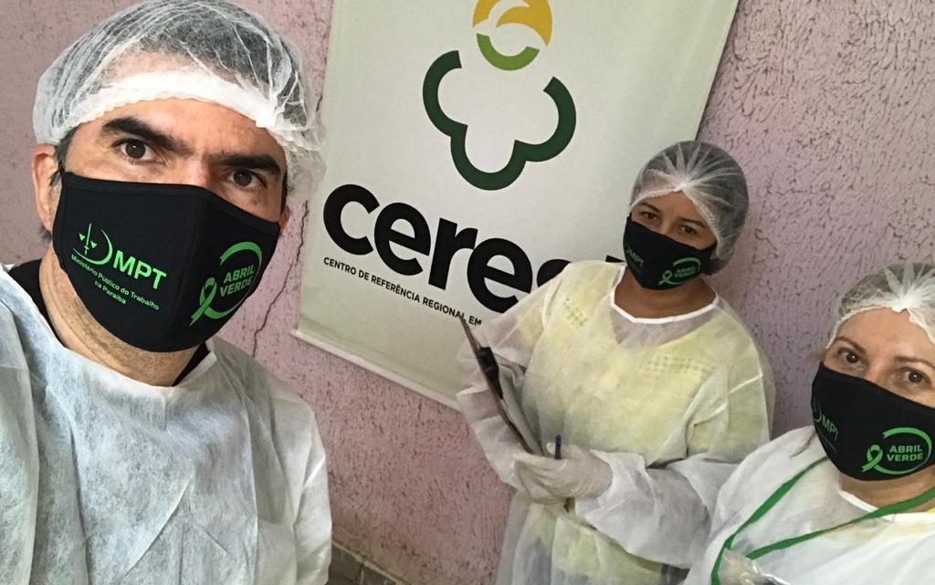 CEREST-CG Realiza Ação Educativa Alusiva ao ABRIL VERDE na Policlínica das Malvinas.