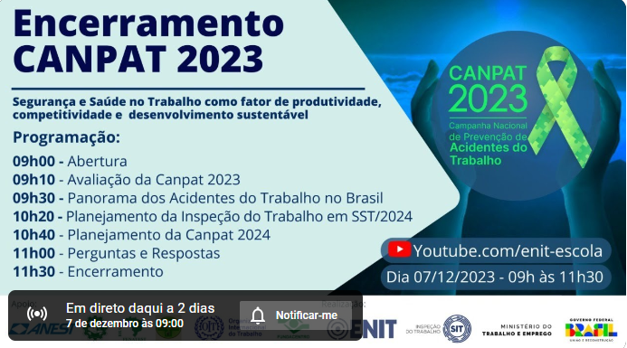 LIVE DE ENCERRAMENTO DA CANPAT 2023